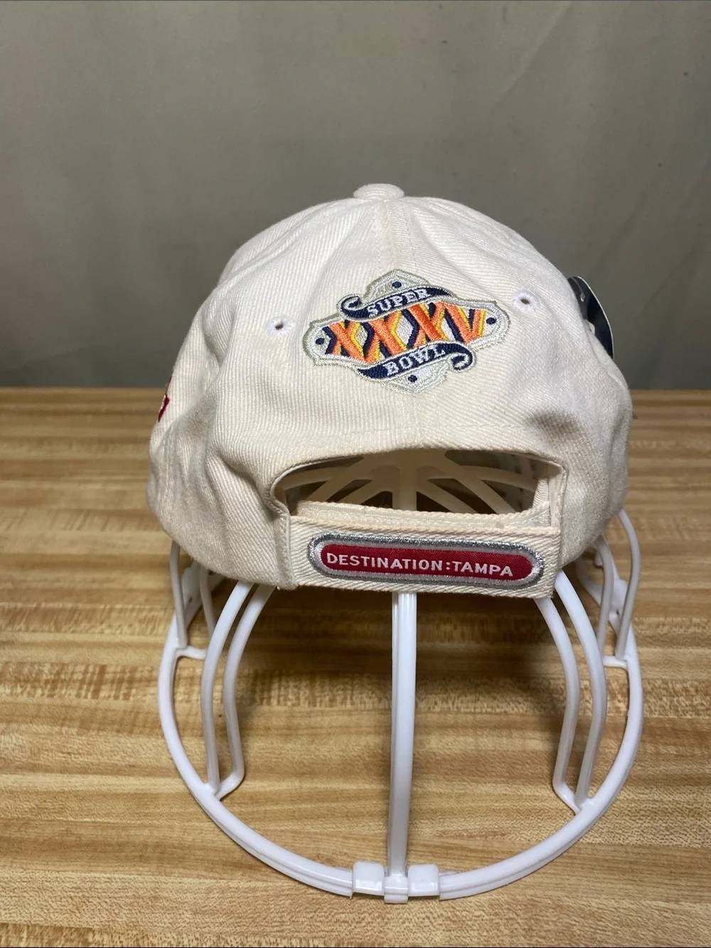 Vtg Baltimore Ravens SPL 28 2000 Season Conference Champions Super Bowl Hat O/S